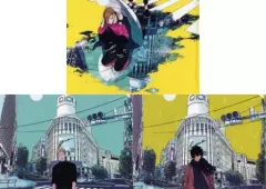 【中古】クリアファイル 春樹＆秋彦＆雨月 A4クリアファイル3枚セットB 「ギヴン×タワーレコード」