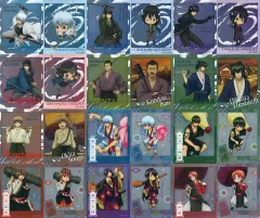 【中古】シール・ステッカー 全12種セット 「銀魂 アニメイトフェア～今も昔も、俺の護るもんは何一つ変わっちゃいねェェ!!～ フォト風メタルステッカーコレクション(2枚組)」