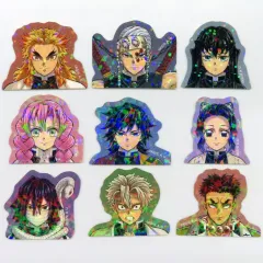 【中古】シール・ステッカー 集合 ホログラムステッカーセット 「アニメ 鬼滅の刃 柱展 -そして無限城へ-」