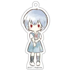 【中古】キーホルダー 綾波レイ 「新世紀エヴァンゲリオン レトロちっくアクリルキーホルダー」