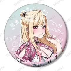 【中古】バッジ・ビンズ 喜多川海夢 チャイナ風ワンピース ver.(C) 「TVアニメ その着せ替え人形は恋をする 千種みのりイラスト トレーディングマット缶バッジ」