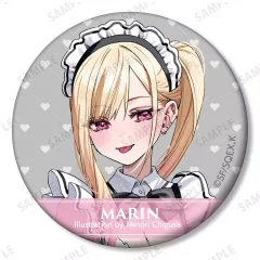 【中古】バッジ・ビンズ 喜多川海夢 水着メイド ver.(A) 「TVアニメ その着せ替え人形は恋をする 千種みのりイラスト トレーディングマット缶バッジ」