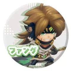 【中古】バッジ・ビンズ ファング 「ファンタジーライフi グルグルの竜と時をぬすむ少女 仲間キャラクタートレーディング缶バッジVol.1」