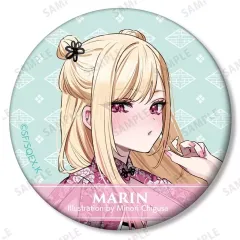 【中古】バッジ・ビンズ 喜多川海夢 チャイナ風ワンピース ver.(A) 「TVアニメ その着せ替え人形は恋をする 千種みのりイラスト トレーディングマット缶バッジ」