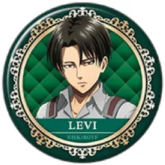 【中古】バッジ・ビンズ リヴァイ(A) 「進撃の巨人 ホログラムキャラバッジコレクション」