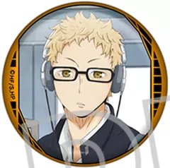 【中古】バッジ・ビンズ 月島蛍 「ハイキュー!! キャラバッジコレクション vol.1」