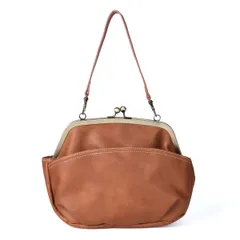 バッグ 肩掛け かばん 斜め掛け 鞄 ハンドバッグ カバン がま口バッグ ミニバッグ ショルダーバッグ フェイクレザー レディース 軽量 2way 軽い がま口 レトロ オシャレで機能的オトナの財布 かわいい 25LZSH 多収納