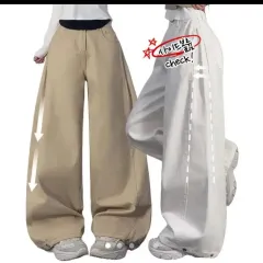 ワイド バルーンフィット パンツ (ベージュs) 交換も受け付けます