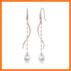 【新品】 FH.bird パールピアス レディース 人気 結婚式 花嫁 金属アレルギー対応 シルバー フックピアス 揺れる 925 上品 普段使い パーティー 誕生日 20代 30代 40代 バレンタイン ギフト ホワイトデー お返し 入学式 卒業式 女性 0