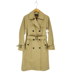 レミュー LES MUES はっ水 ストレッチ 大人ダブルトレンチコート レディース JPN：S 