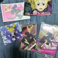 呪術廻戦 西宮モモ カード 缶バッジ ステッカー まとめ