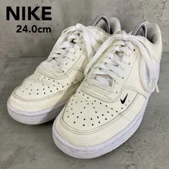 NIKE ナイキ コート ビジョン LOW ネクスト ネイチャー 24cm 白 ホワイト NIKE COURT VISION LOW NN FV9952-100 スニーカー ローカット カジュアルシューズ 運動靴 通学靴 レザー ★ ■■