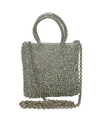 美品 アンテプリマ 2way ハンドバッグ チェーンショルダーバッグ ワイヤー レディース ANTEPRIMA