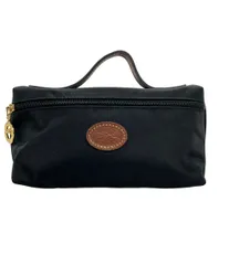 美品 ロンシャン ハンドバッグ ポーチ ナイロン レディース Longchamp