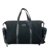 エンポリオ・アルマーニ 2WAY ボストンバッグ ショルダーバッグ 斜め掛け 布帛 メンズ Emporio Armani