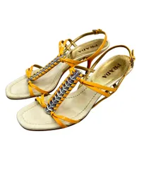 訳あり プラダ バッグストラップサンダル レディース SIZE 37 1/2 (24.5cm) PRADA