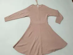 LIST ピンク ニット ロング丈ワンピース レディース 85サイズ