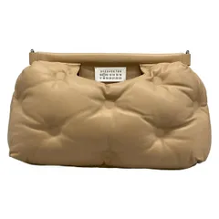 Maison Margiela(メゾンマルジェラ) ハンドバッグ グラムスラム ミディアム S56WG0177 ベージュ レザー