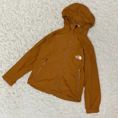 《良品》THE NORTH FACE キッズ ブラウン系 おうど色 140 フード付き