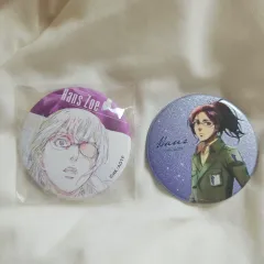 進撃の巨人 ハンジ バッジ 2種 まとめ 出品