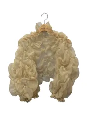 ミスアシダ シャーリングボレロ  SHIRRING BOLERO K00801 F ベージュ ITHUVZT1R1FOのサムネイル