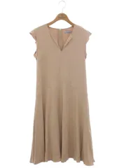 フォクシーニューヨーク collection Dress 38187 ワンピース 38 ベージュ ITOJ01UWGP4O