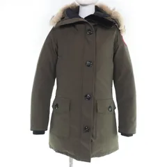 未使用品☆CANADA GOOSE カナダグース 2603JL BRONTE PARKA ブロンテパーカ グリフィン ダウンコート EARTH-TERRE カーキ S 正規品 レディース