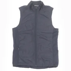 極美品□ARC'TERYX アークテリクス 27400-133728 NORVAN WINDSHELL VEST ロゴプリント ジップアップ ベスト ネイビー XS 正規品 メンズ 超薄手