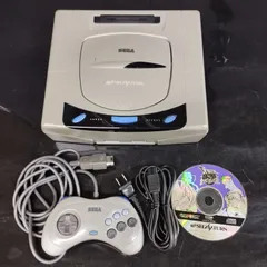 【D31394】SEGA SEGASATURN セガサターン 本体 HST-3210 コントローラー HSS-0101　※ジャンク