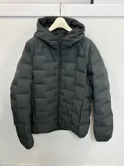 (S) ユニクロ パフテック 軽量ダウンジャケット ダークグリーン