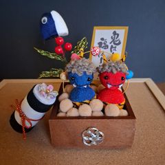 干支飾り 午(馬)人形 つまみ細工 ちりめん細工 - メルカリ