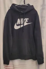 ナイキ 起毛 ブラック フードT