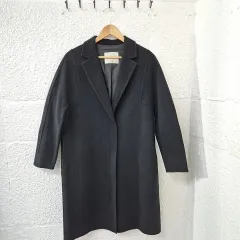 RENEEVON レニボン ウールアンゴラコート ブラック