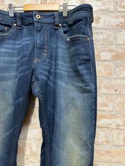 美品】DIESEL THAVAR ブラックデニム W28 L30 スリム - メルカリ