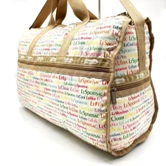 【良品】LeSportsac レスポートサック マルチカラー 2wayショルダーバッグ ハンドバッグ ナイロン キャンバス ショルダーバッグ