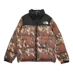 THE NORTH FACE ノベルティーヌプシダウンジャケット ND92336R サイズL ブラウン ブラック メンズ ザノースフェイス【中古】6-0112A♪のサムネイル