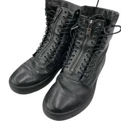 186001 現状品 DIESEL ディーゼル レースアップ　シューズ　EU42 26.5～27.0㎝ レディース