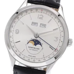モンブラン MONTBLANC 112538 ヘリテイジ クロノメトリー カンティエーム コンプリート 自動巻き メンズ 良品 保証書付き_937485のサムネイル