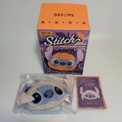 【内袋未開封】52TOYS スティッチ トリック・オア・トリート ぬいぐるみストラップ ミイラ
