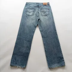 リーバイス 512 デニム ズボン サイズ34 ストレート ウォッシュ メンズ デニムパンツ A9113