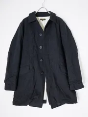 A VONTADEア ボンタージ Wrincle Mac Coat Wool Cotton British Sage ウールコットン ステンカラーマックコート【S】【MCTA80738】