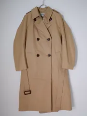 YAECAヤエカ ライナー付きコットンギャバ トレンチロングコート【S】【LCTA80739】