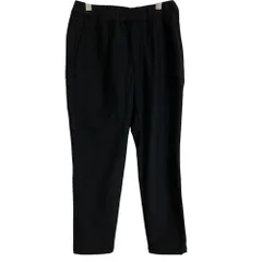 美品 23AW BEAUTY&YOUTH ビューティー＆ユース ユナイテッドアローズ パーフェクト ストレッチ 1P イージーパンツ サイズM ブラック メンズ 古着 中古 USED