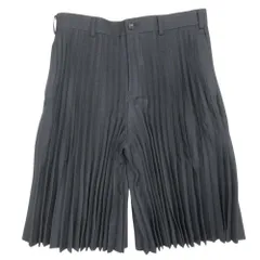 コムデギャルソンオムプリュス グレー プリーツスカート ストライプ柄 2026年最新】ギャルソン パンツ PLUS スカートの人気アイテム