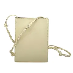 美品 Jil Sander ジルサンダー スモール タングル ショルダーバッグ ホワイト レディース 古着 中古 USED