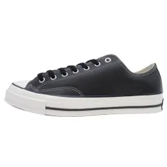 未使用 CONVERSE コンバース ALL STAR LGCY LE OX オールスター レガシー レザー スニーカー シューズ 靴 30.0 黒 ブラック 1SE892 メンズ 古着 中古 USED