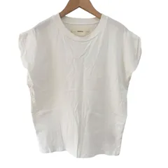  TODAYFUL  トゥデイフル　フレンチスリーブ　半袖Tシャツ　ホワイト　白　レディース　フリーサイズ　【Z1738】