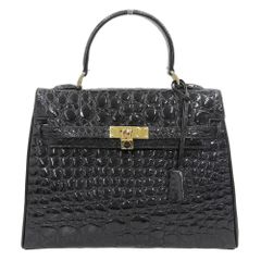 高級 定価100万 KAIYO 本革 シャイニークロコダイルレザー 