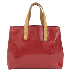 【本物保証】 ルイヴィトン LOUIS VUITTON モノグラム ヴェルニ リードPM M91990 ハンドバッグ エナメル ポムダムール