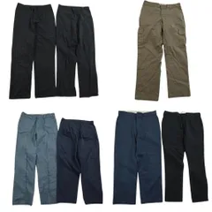 古着卸 まとめ売り ディッキーズ Dickies パンツ MIX 7枚セット (メンズ 34 /36 ) カーゴ ストレート ワーク タック 中古 古着 ND2894